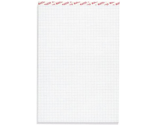 ELCO Notizblock kariert 5mm A5 73422.18 weiss, 70g 100 Blatt