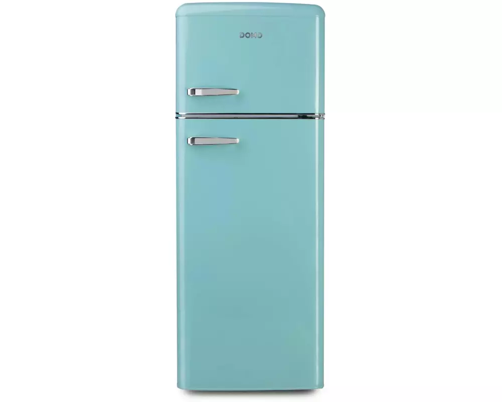 Domo Kühlschrank DO91705R Türkis, Rechts