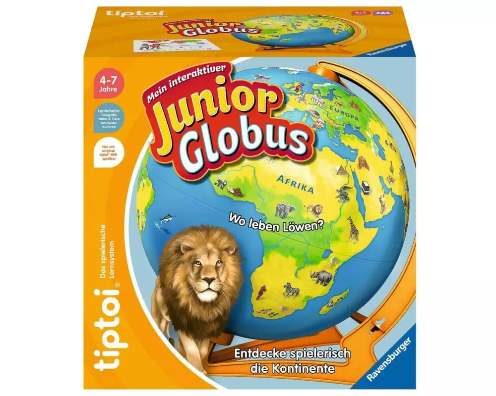 tiptoi Spiel Mein interaktiver Junior Globus