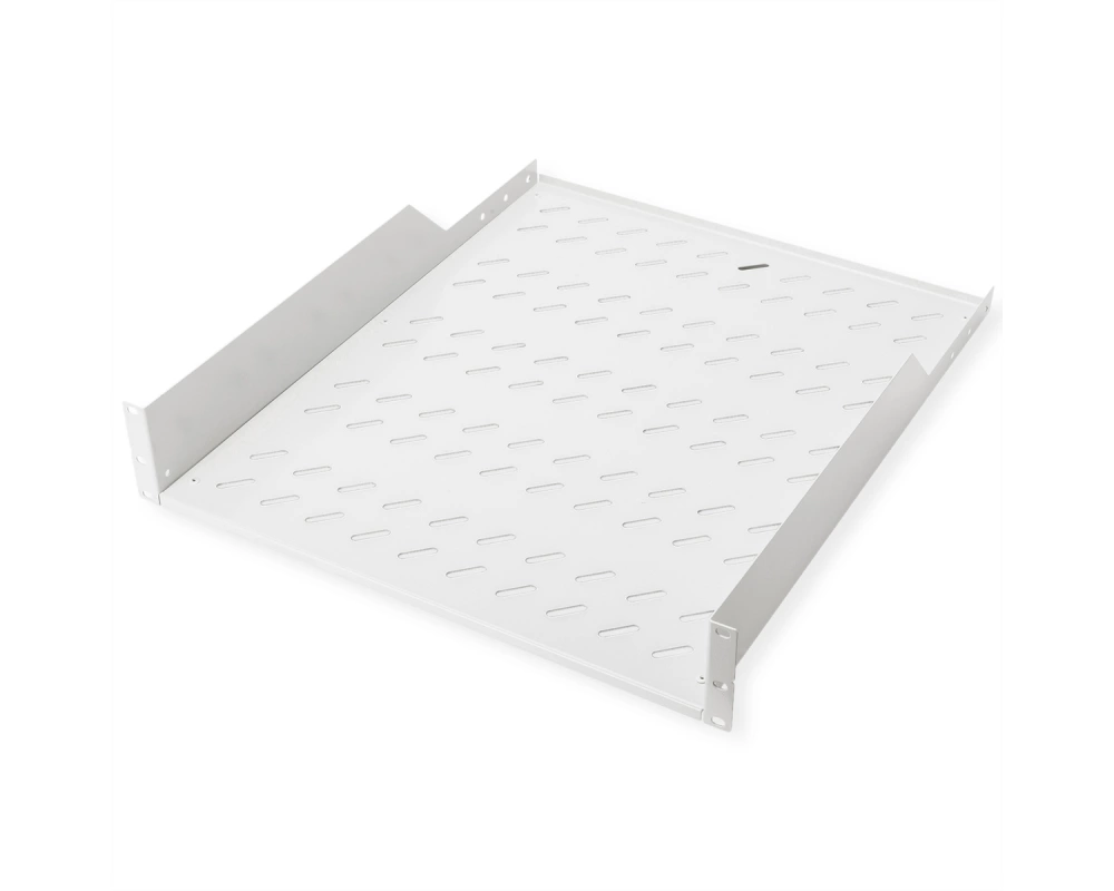 ROLINE 19-Zoll Fachboden 2 HE 550 T, 25kg Tragkraft grau
