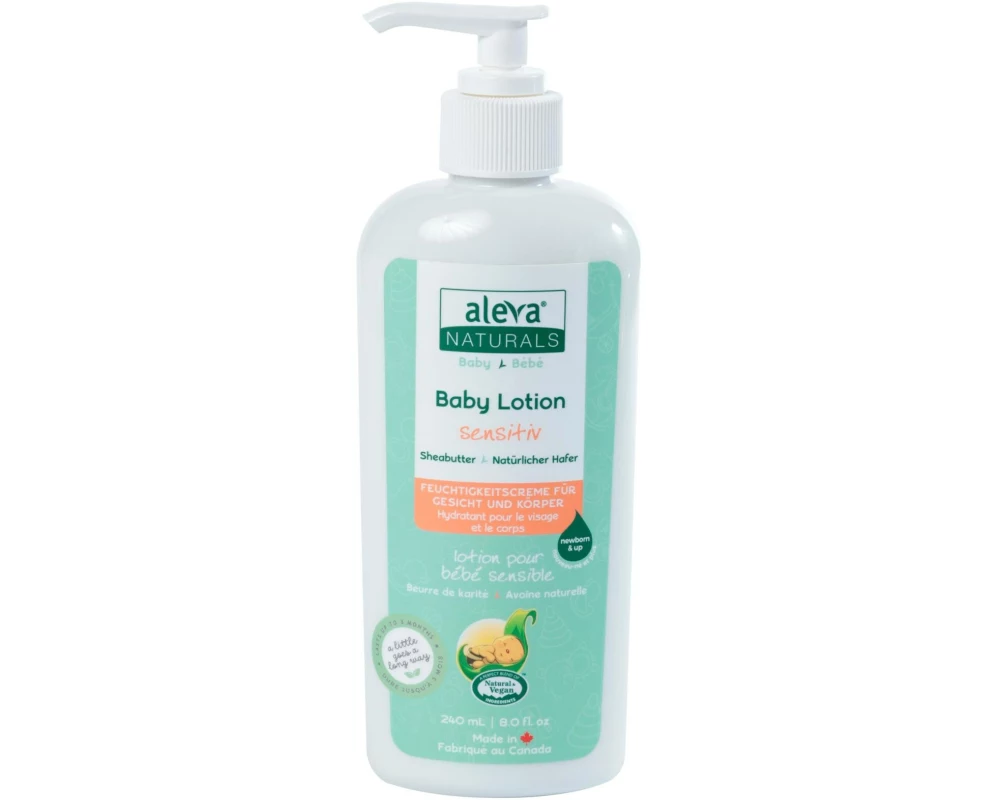 Aleva Naturals Baby-Pflegelotion Sensitiv 240 ml