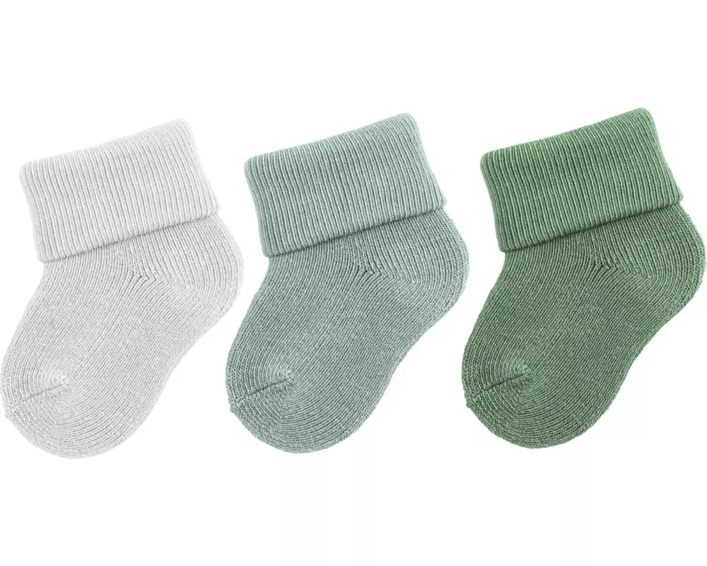 Sterntaler Socken 3er Set uni Helltürkis One Size