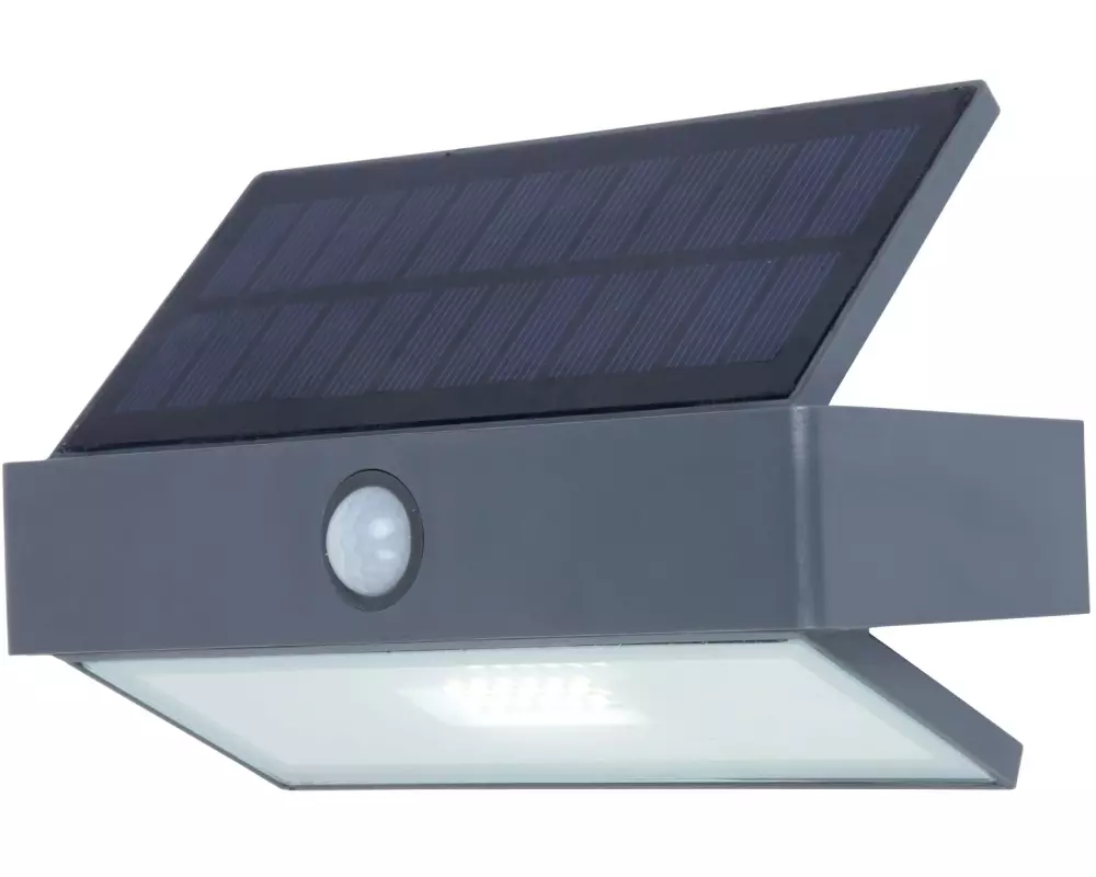 LUTEC Wandleuchte ARROW 5000 K, Grau