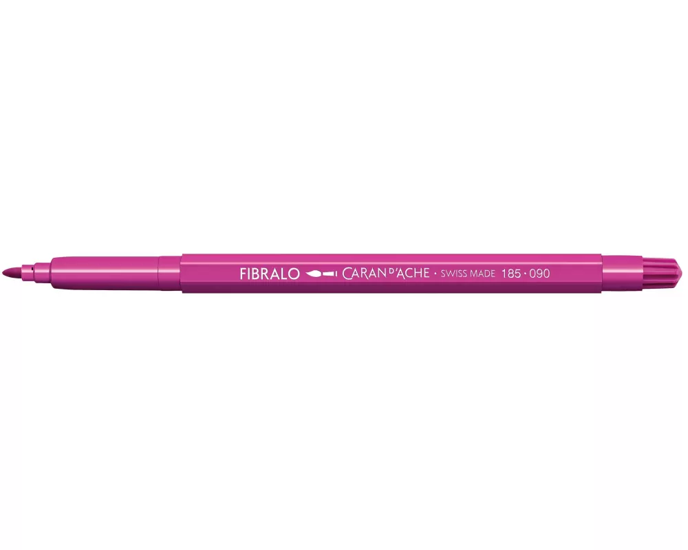 Caran d'Ache Filzstift Fibralo 1 Stück, Purpur