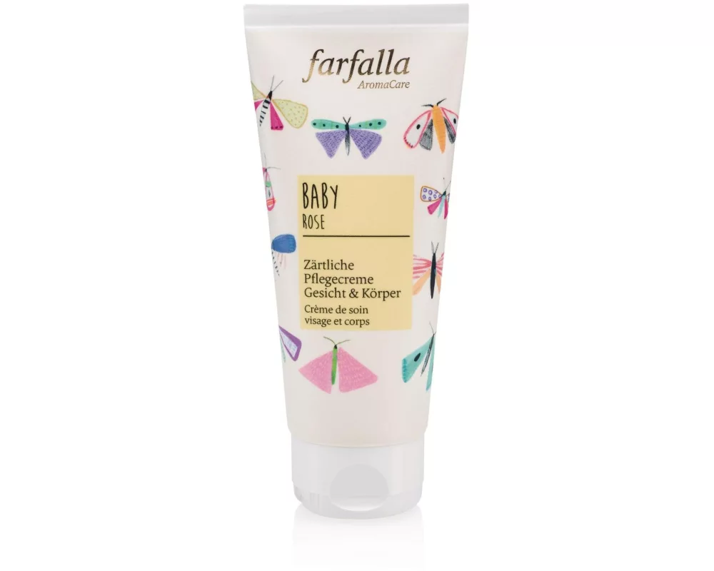 Farfalla Baby-Pflegecreme Zärtliche Pflegecreme Rose