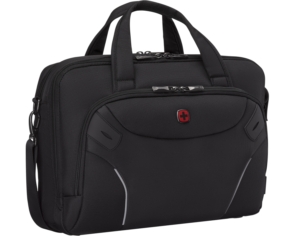 WENGER Laptop Briefcase 14 - 16inch 653497 Cosmic Brief Black