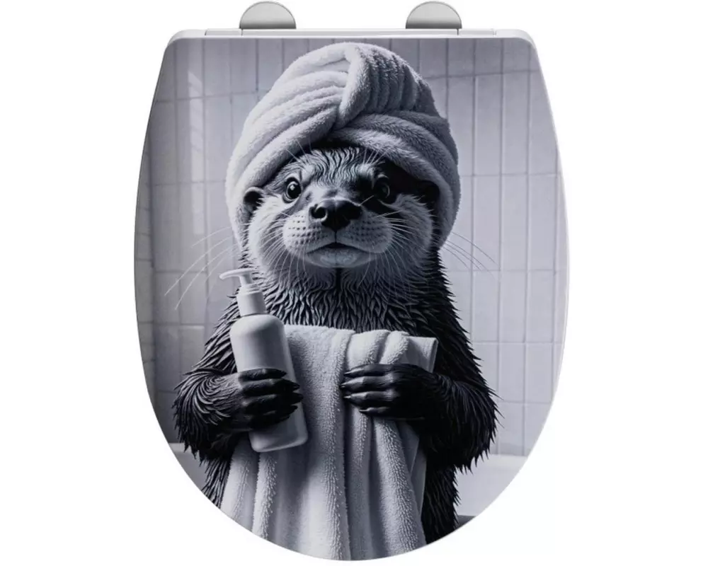 Wenko WC Sitz Biban Easy Close, Thermoplast, bis 350 kg