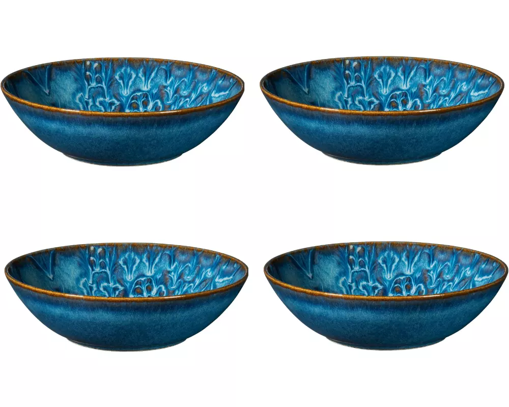 Mäser Schüssel Tiles 17 cm, 4 Stück, Blau