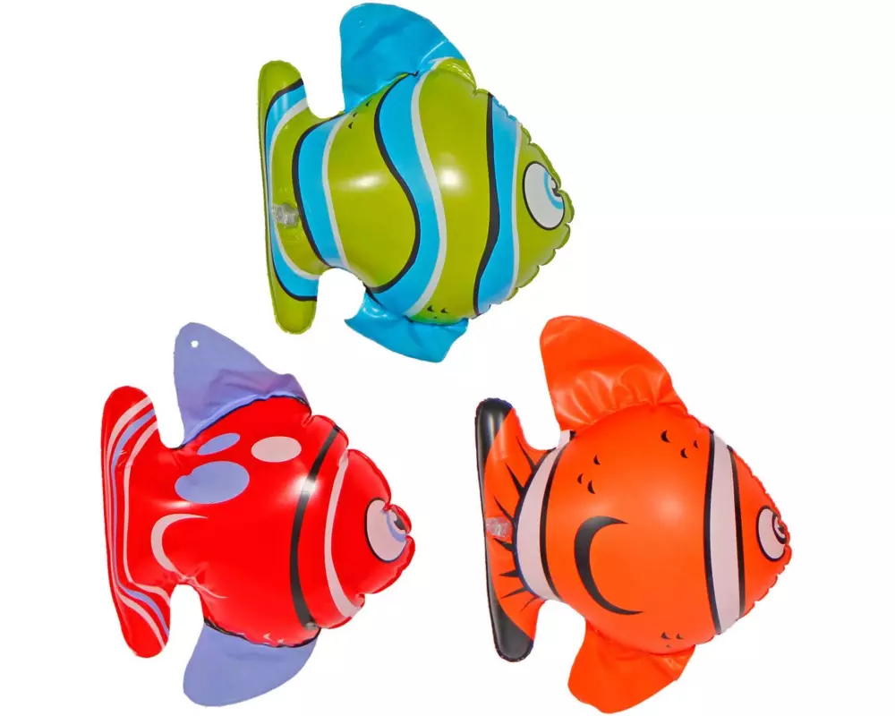 Folat Aufblasbares Accessoire tropische Fische Mehrfarbig