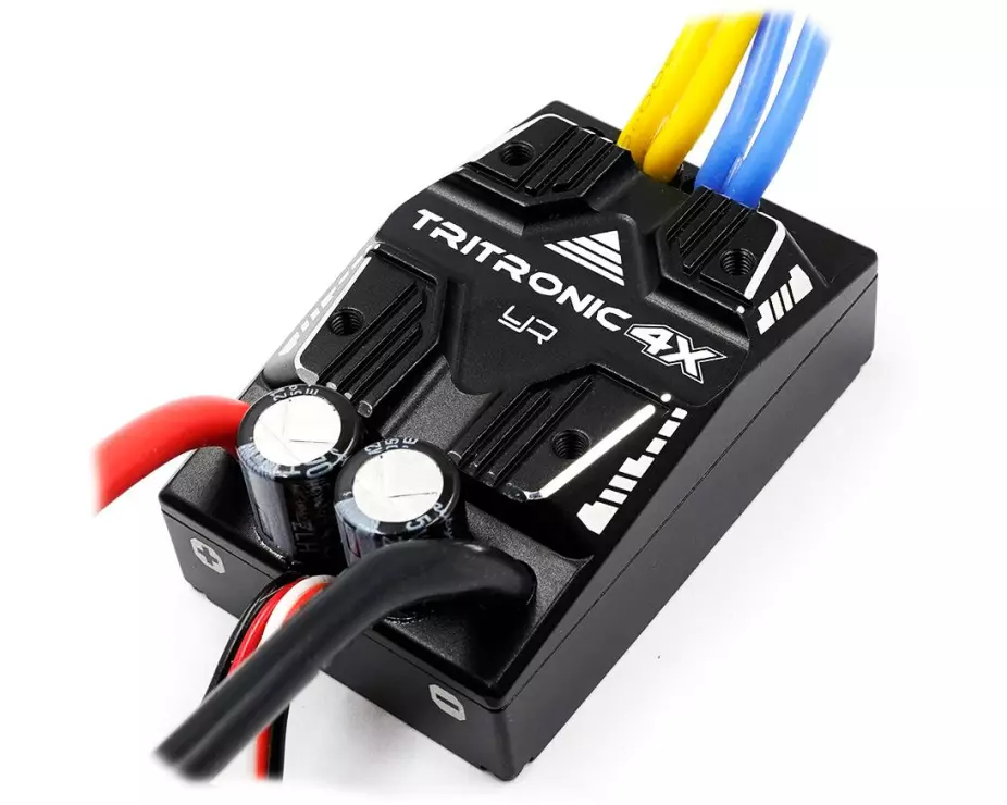 Yeah Racing Brushed Regler Tritronic 4X 120A 2-6S, Dual-Motor