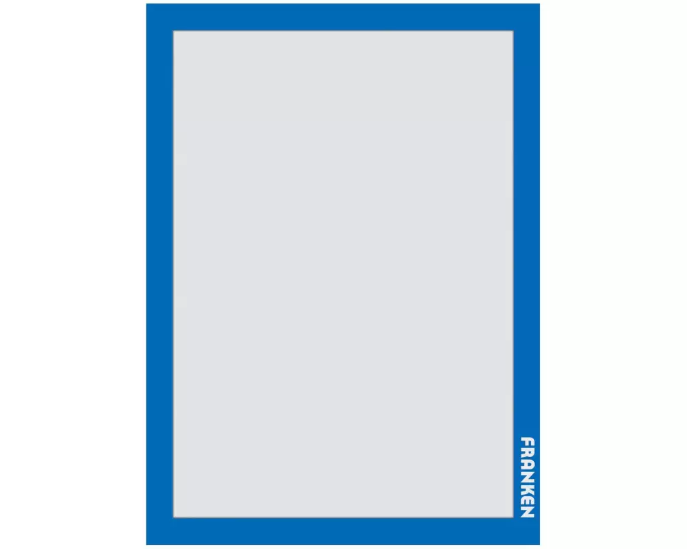 Franken Plakatrahmen PRO A4, Blau, 2 Stück