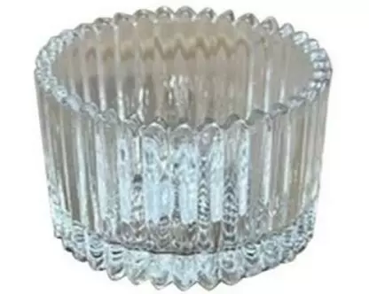 Pajoma Teelichthalter Elegant 1 Stück, Transparent