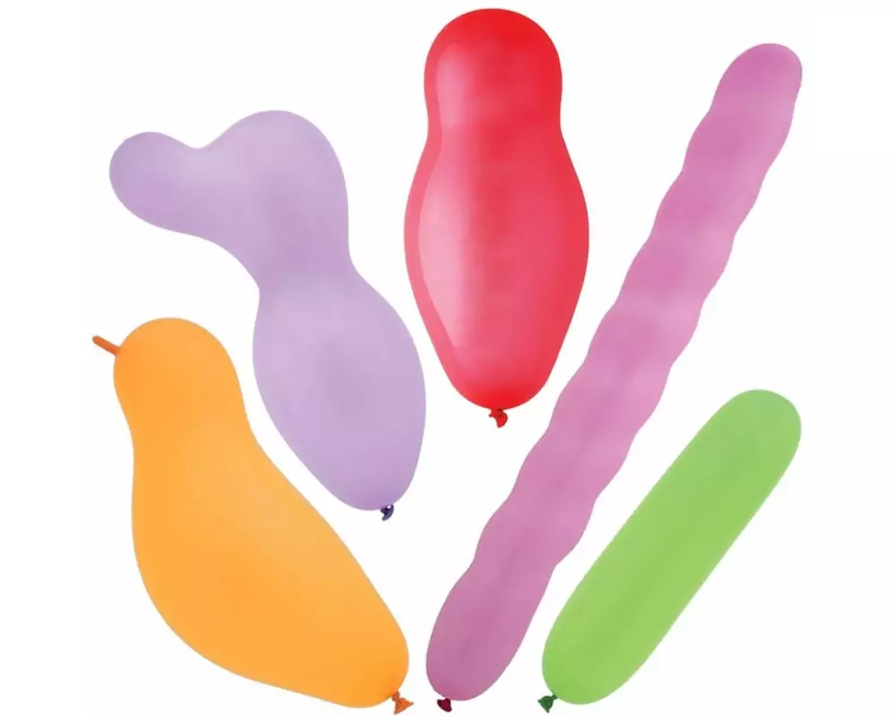 Belbal Luftballon Mehrfarbig, 50 Stück