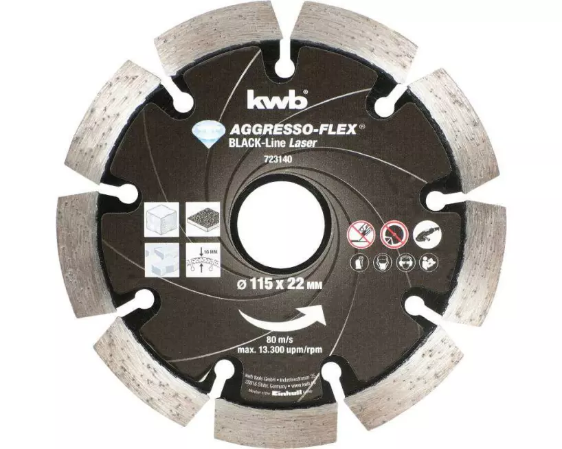 kwb Trennscheibe Black-Line Diamant 115 mm
