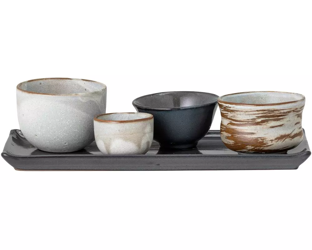 Bloomingville Masami Suhsi-Set 1 Stück, Weiss