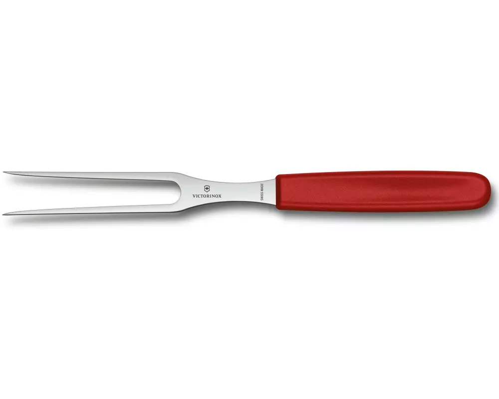 Victorinox Tranchiergabel Swiss Classic Rot/Silber