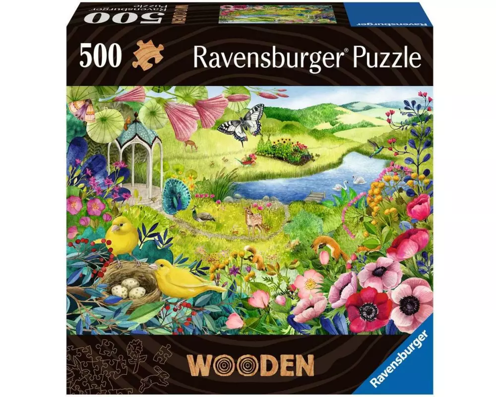 Ravensburger Holz-Puzzle Wilder Garten