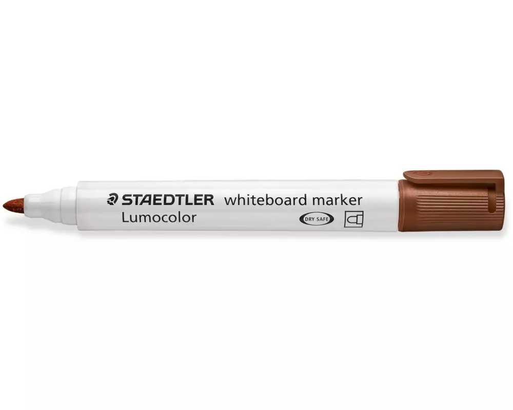 Staedtler Whiteboard-Marker Lumocolor 351 Braun, Rundspitze