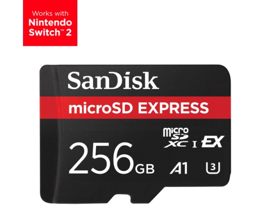 Express microSD Card 256GB 880MB/s Read