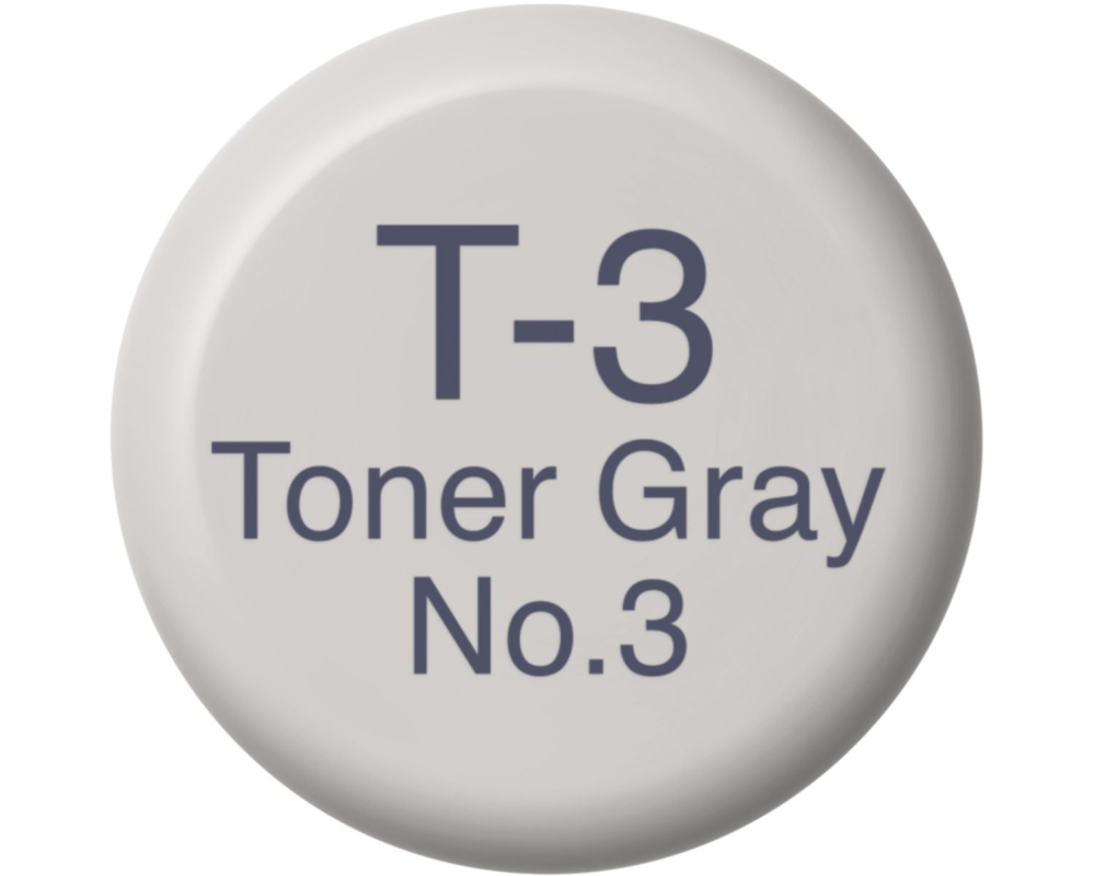 COPIC Ink Refill 21076100 T-3 - Toner Grey No.3