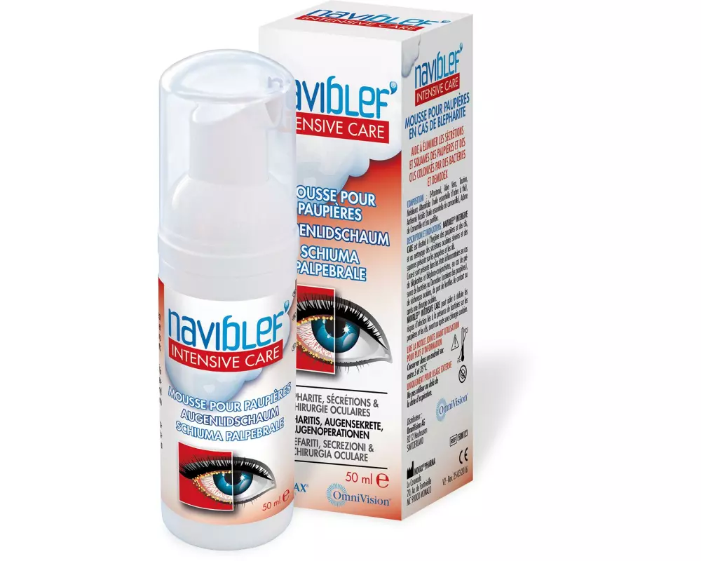 OmniVision Naviblef Intensive Care Schaum 50 ml