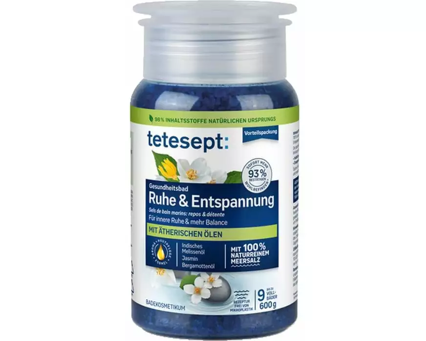 tetesept Badesalz Ruhe und Entspannung 600 g