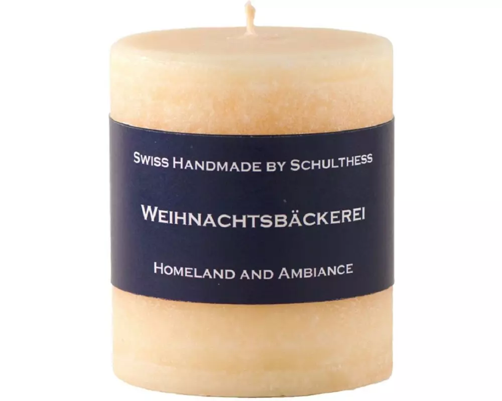 Schulthess Kerzen Duftkerze Weihnachtsbäckerei 7 x 8 cm