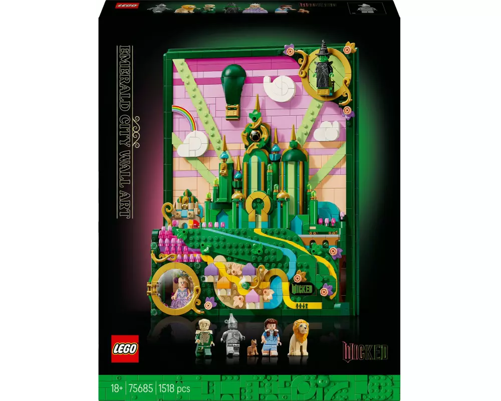 LEGO® Emerald City Wandkunst 75685
