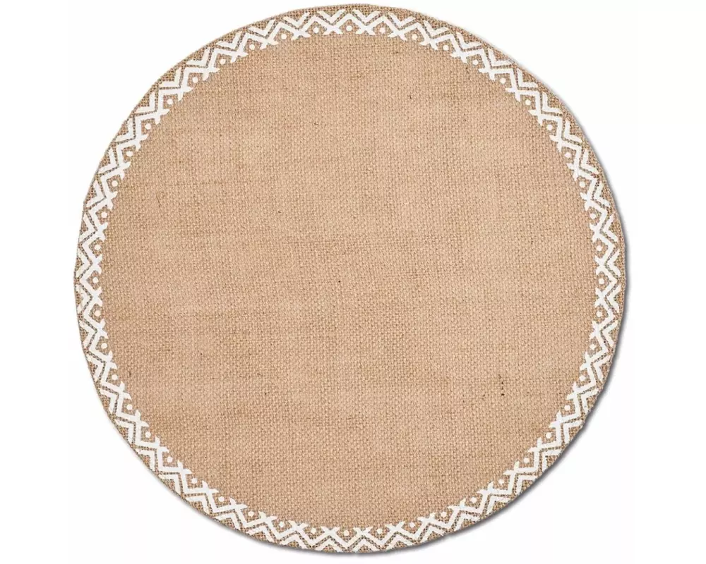 Zeller Present Tischset Ethno Ø 38 cm, Nature