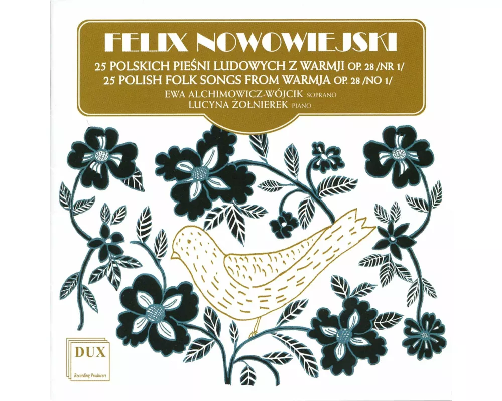 25 Polnische Volkslieder Aus Warmja Op