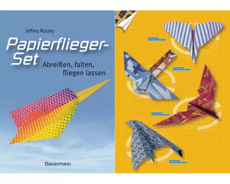 Papierflieger-Set