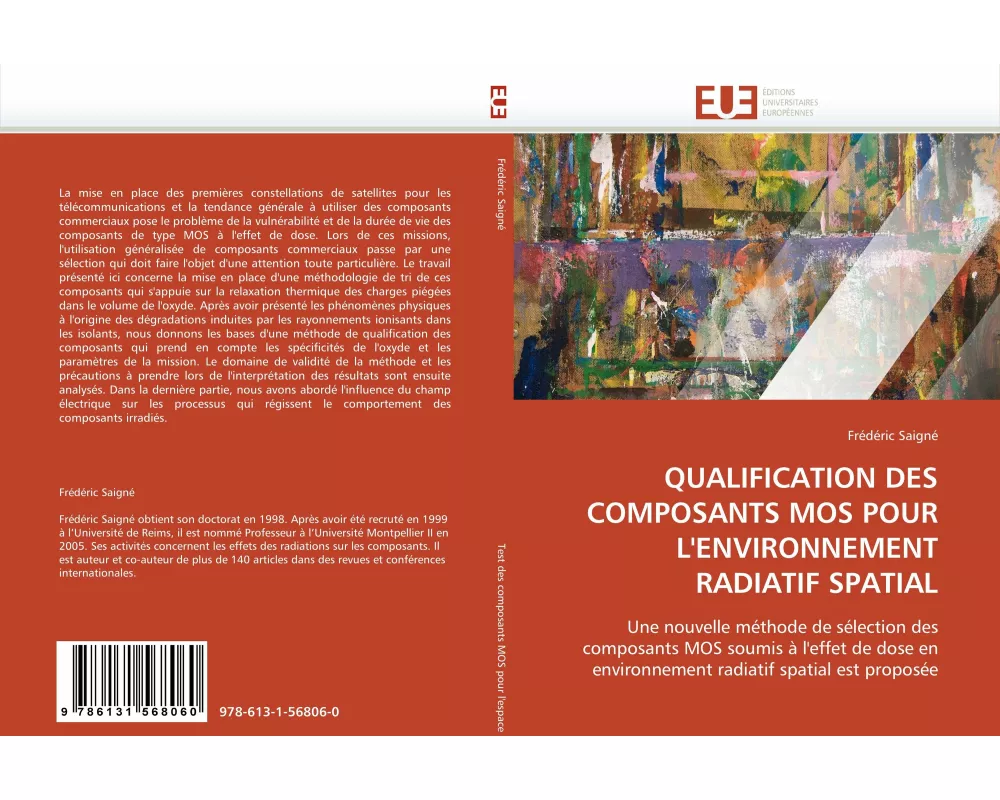 Qualification Des Composants Mos Pour l''environnement Radiatif Spatial