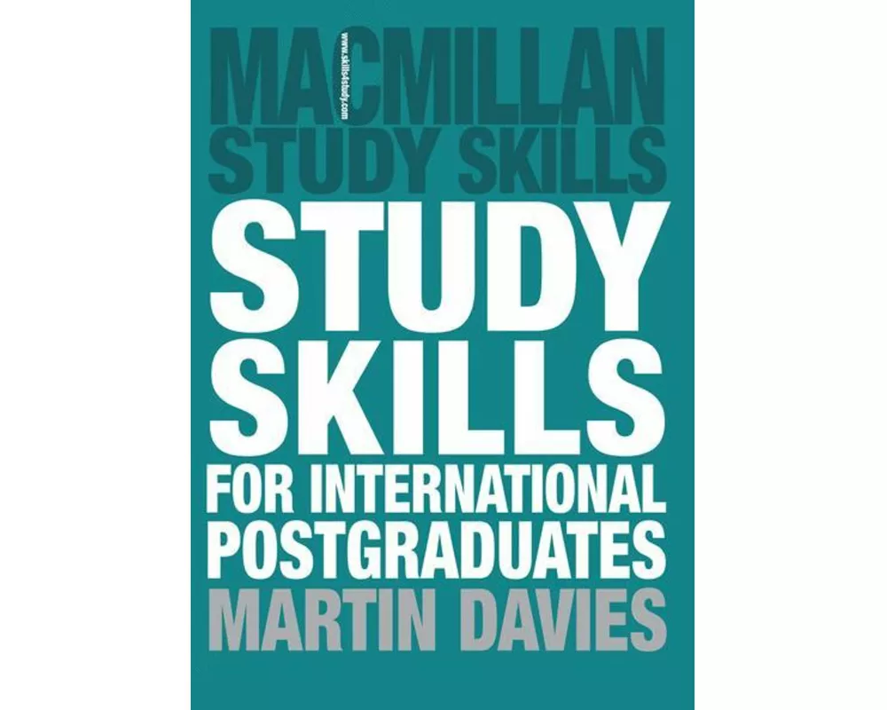 Study Skills for International Postgraduates