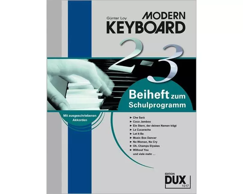 Modern Keyboard, Beiheft 2-3
