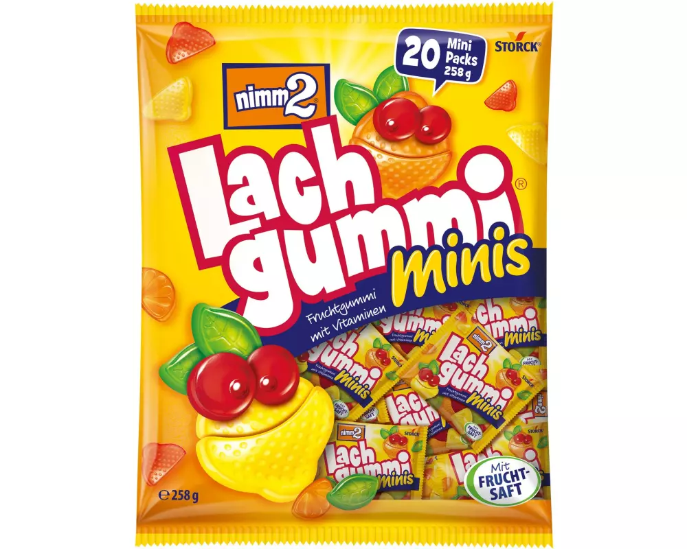 Storck Nimm2 Lachgummi Minis 258 g