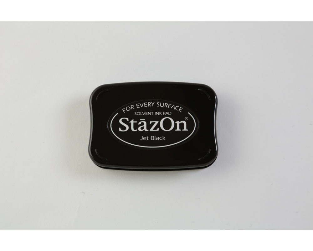 TSUKINEKO Stempelkissen A.STA31 StazOn Black Jet