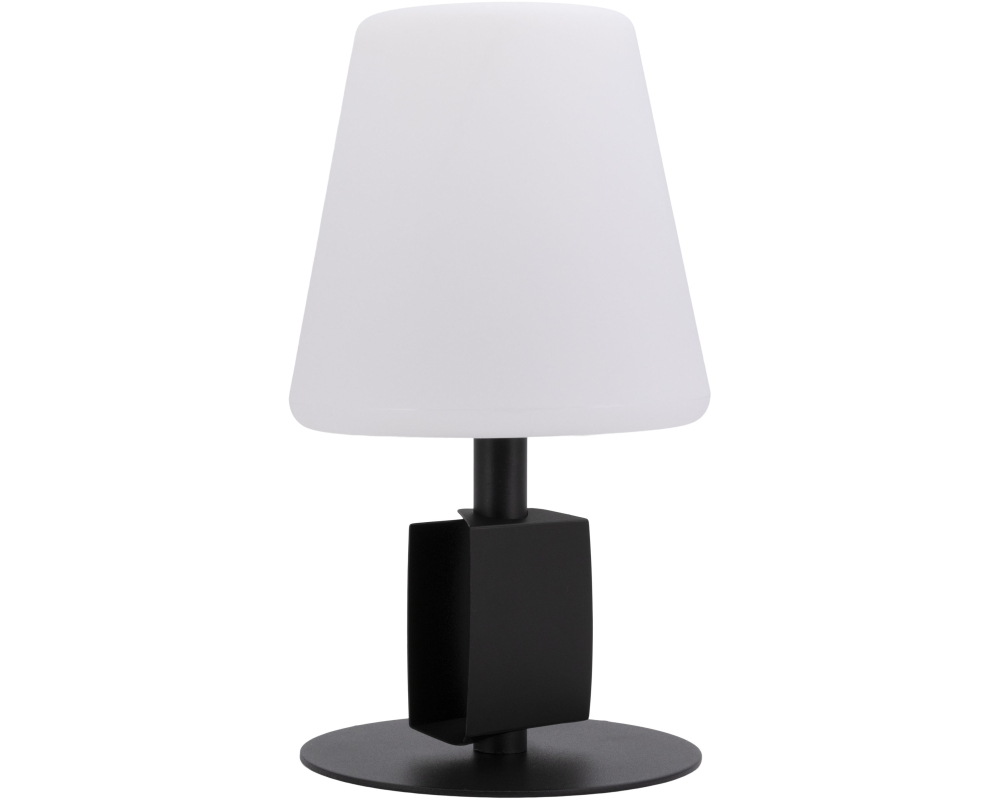 SECURIT Tischleuchte MICHELLE LP-BL-TA schwarz, Akku, dimmbar