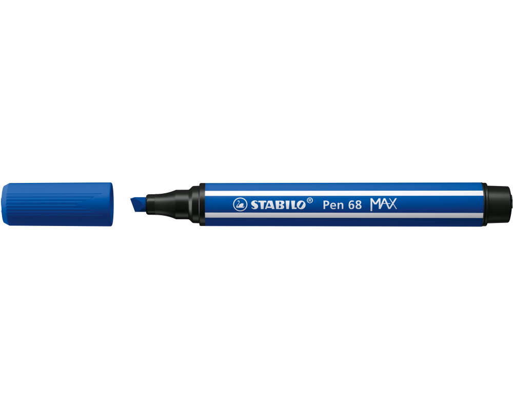 STABILO Fasermaler Pen 68 MAX 2+5mm 768/32 ultramarinblau