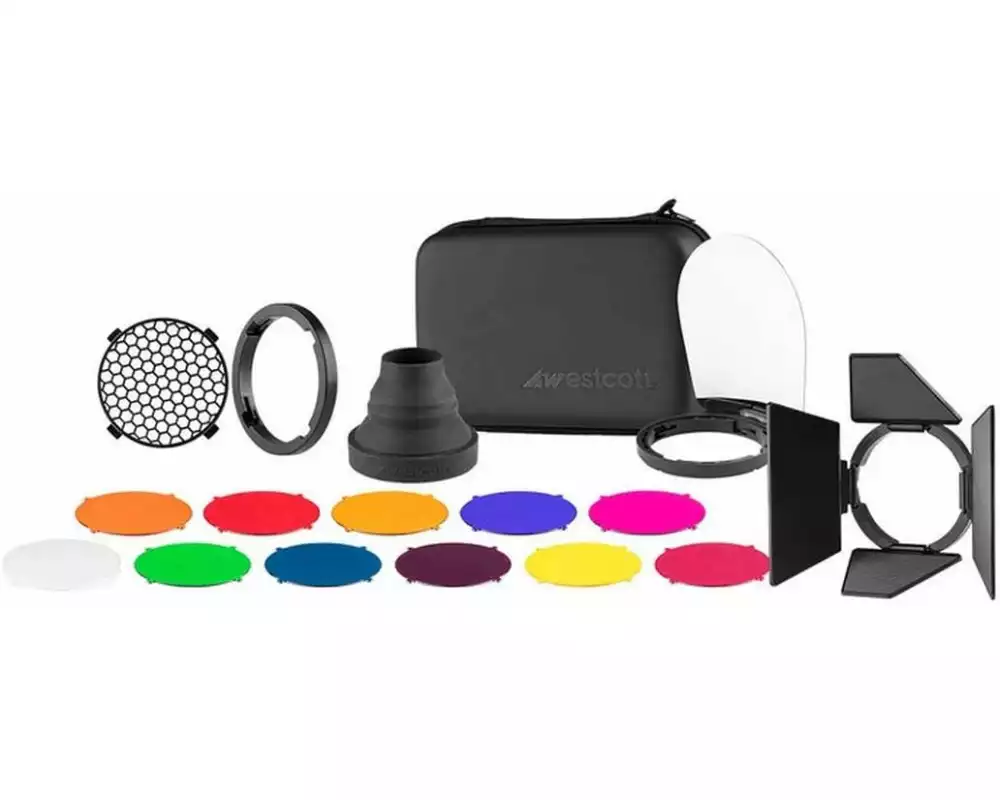 Westcott FJ80 Kreativpaket Grid & Gelpackung