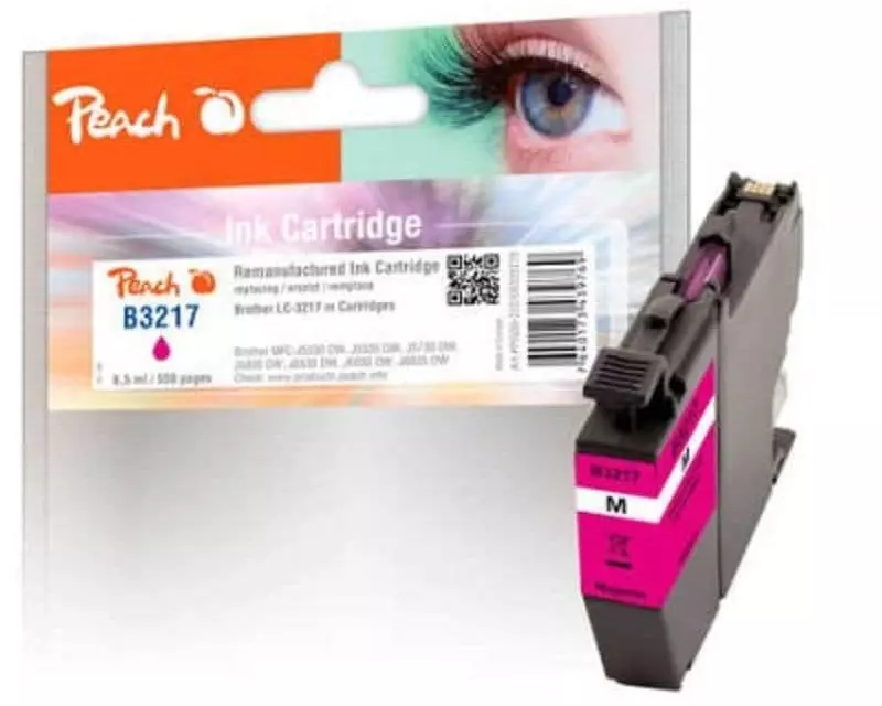 Peach Tinte Brother LC-3217 Magenta