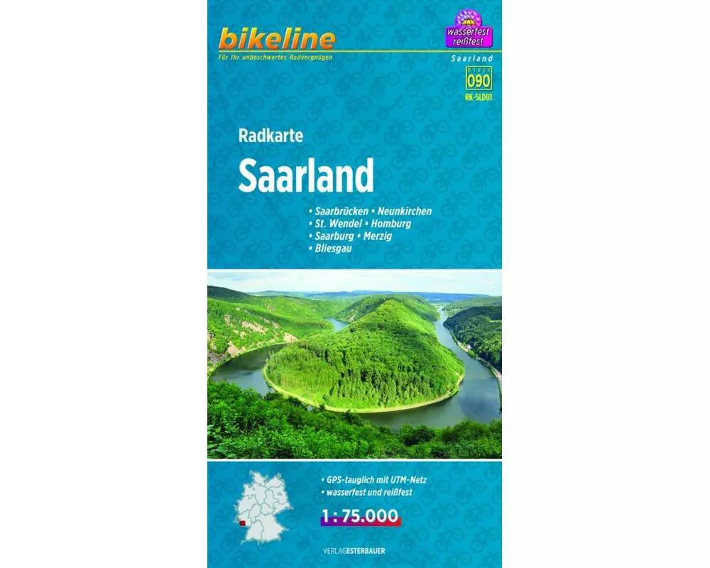 Radkarte Saarland (RK-SLD01)