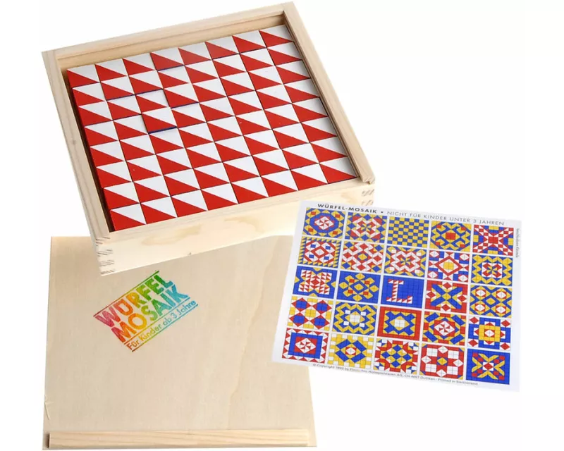 Würfel-Mosaik 64 Würfel