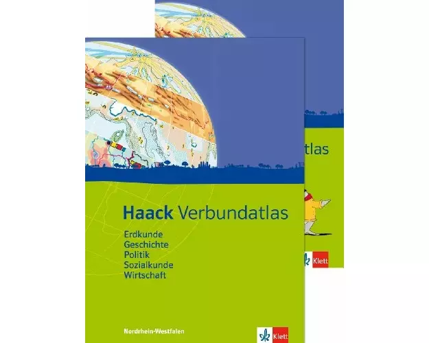Haack Verbundatlas. Mit Arbeitsheft Kartenlesen. Sekundarstufe I. Ausgabe für Nordrhein-Westfalen