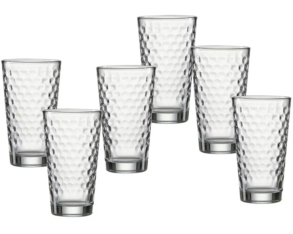 Ritzenhoff & Breker Longdrinkglas Favo 6 Stück, Transparent