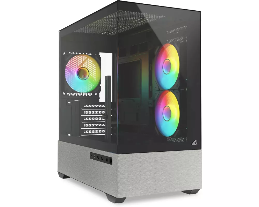 Sharkoon PC-Gehäuse MK7 ARGB Schwarz