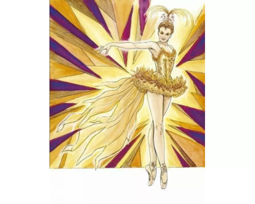 Ballet Costumes Coloring Book
