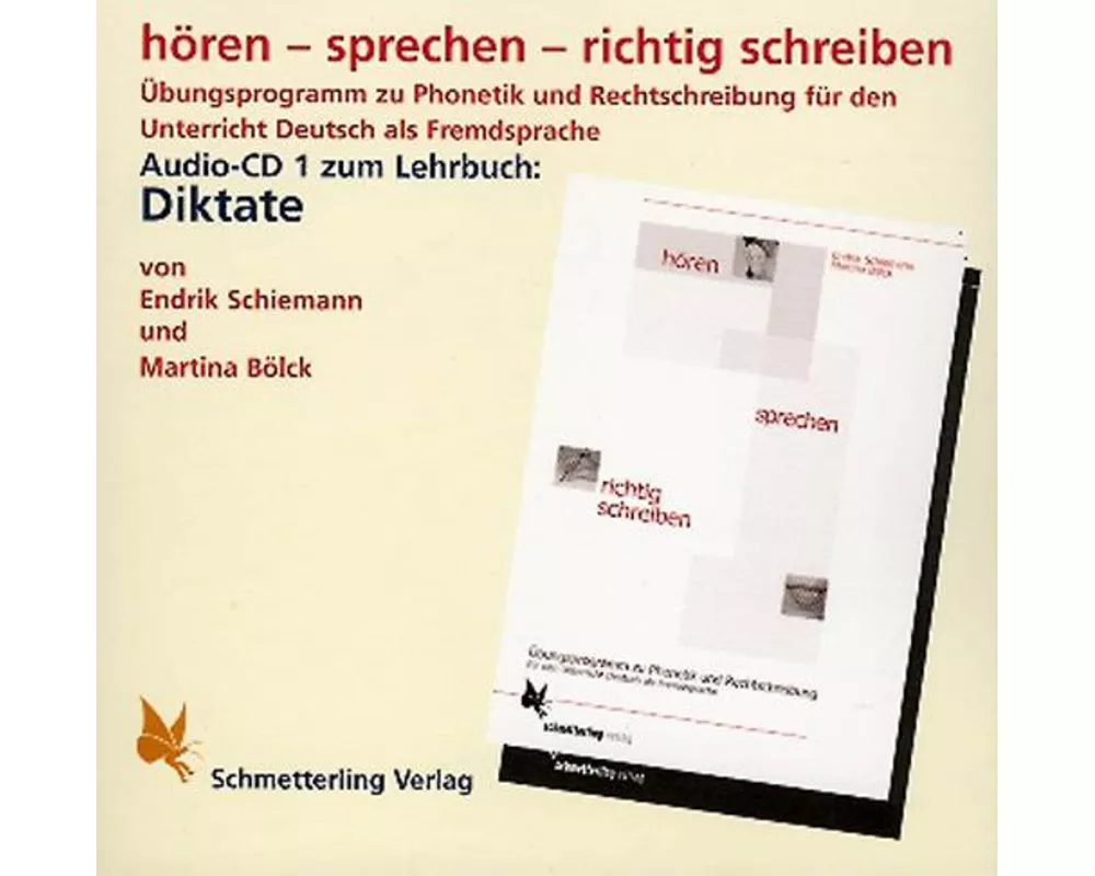 hören - sprechen - richtig schreiben. CD. Diktate