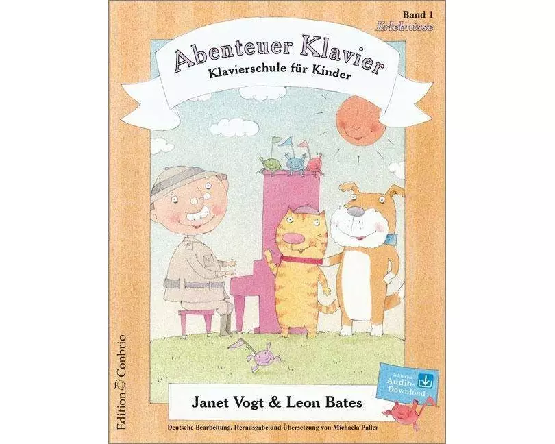 Abenteuer Klavier, Erlebnisse (1. Hauptband)