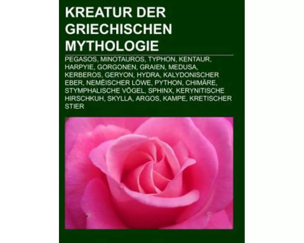 Kreatur Der Griechischen Mythologie