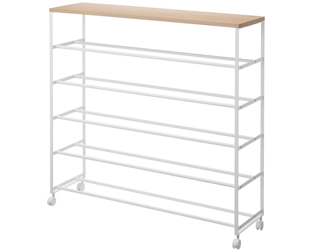 Yamazaki Schuhschrank Tower 90.5 x 87 cm Weiss